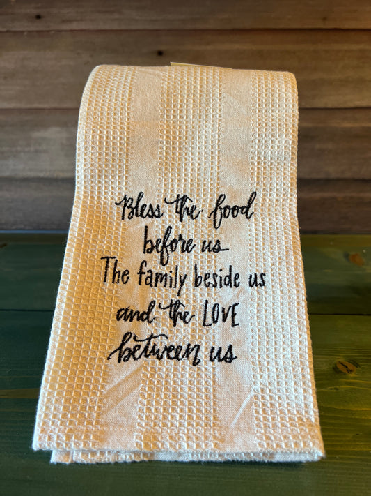 "Bless The Food..."  Towel