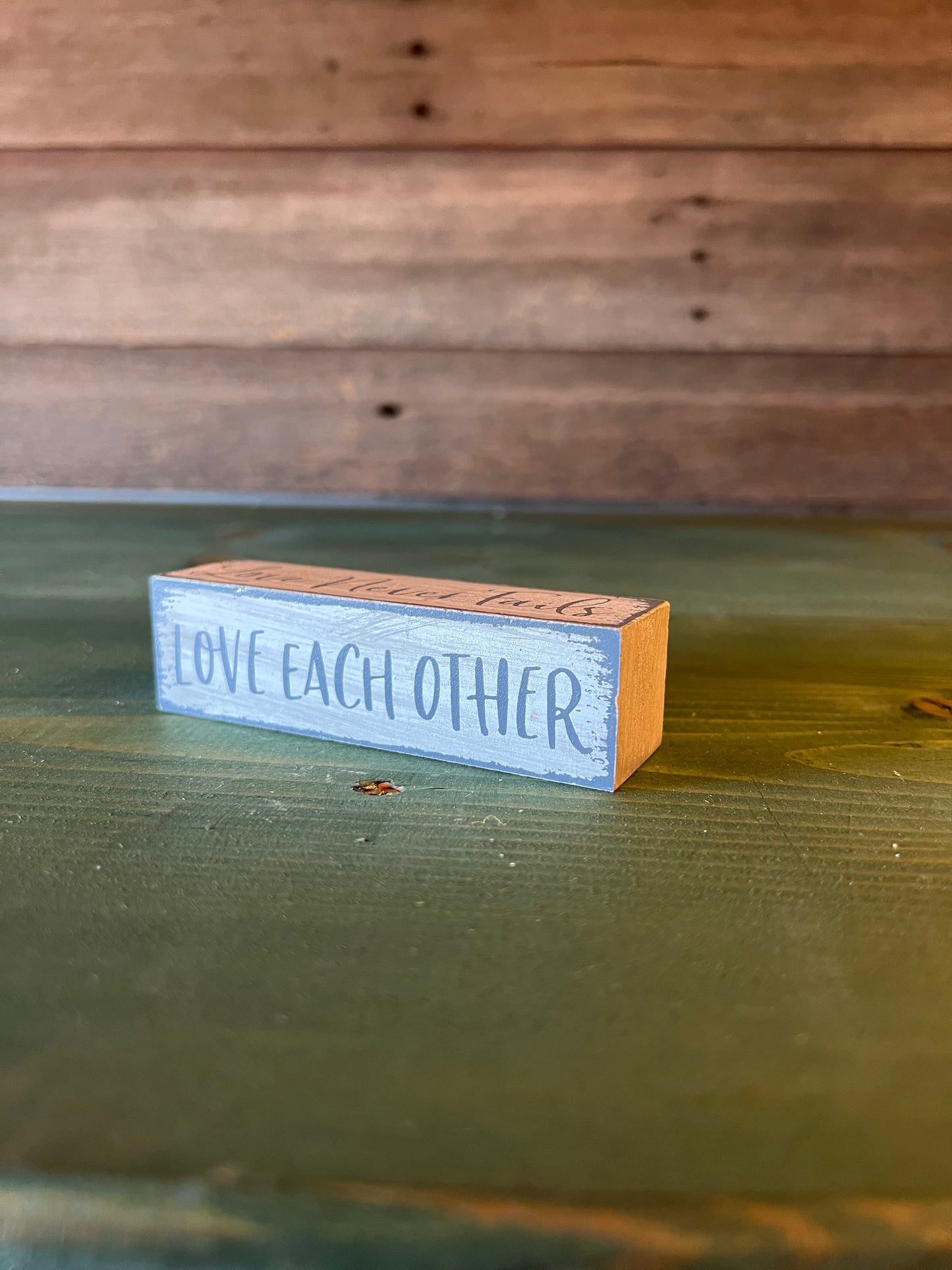Bible Verse Rotating Block