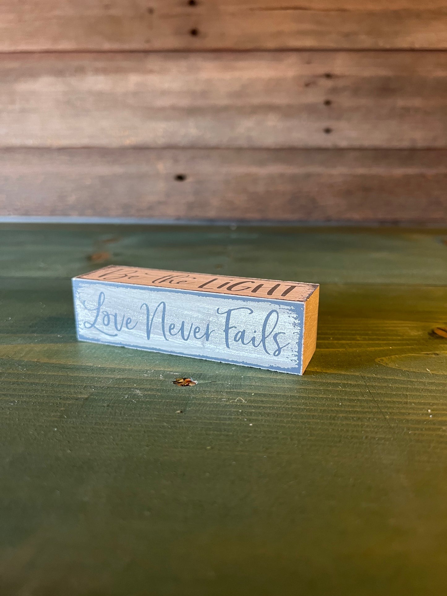 Bible Verse Rotating Block