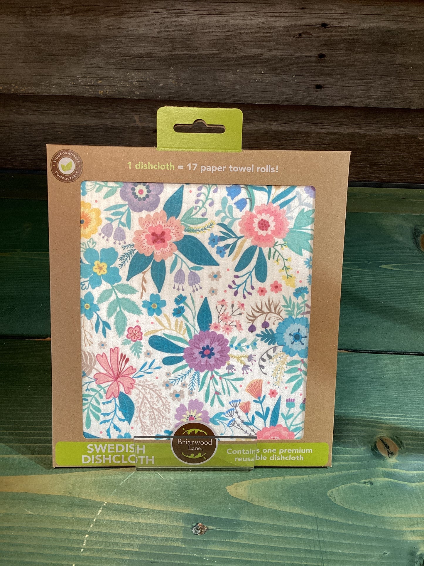 Swedish Dishcloth Pastel Flowers