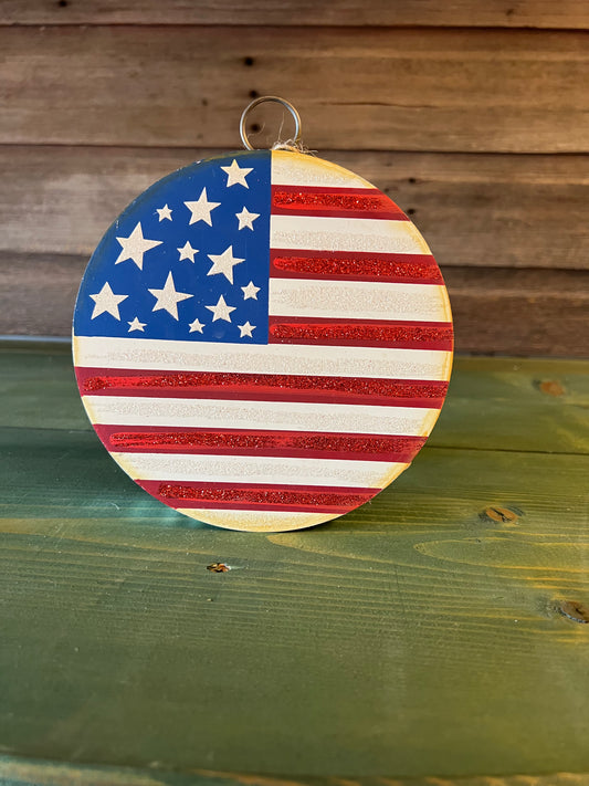 Gallery American Flag Charm