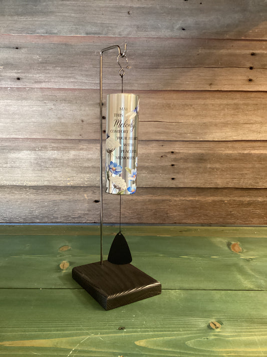 Mini Cylinder Sonnet Chime with Stand Precious Memories