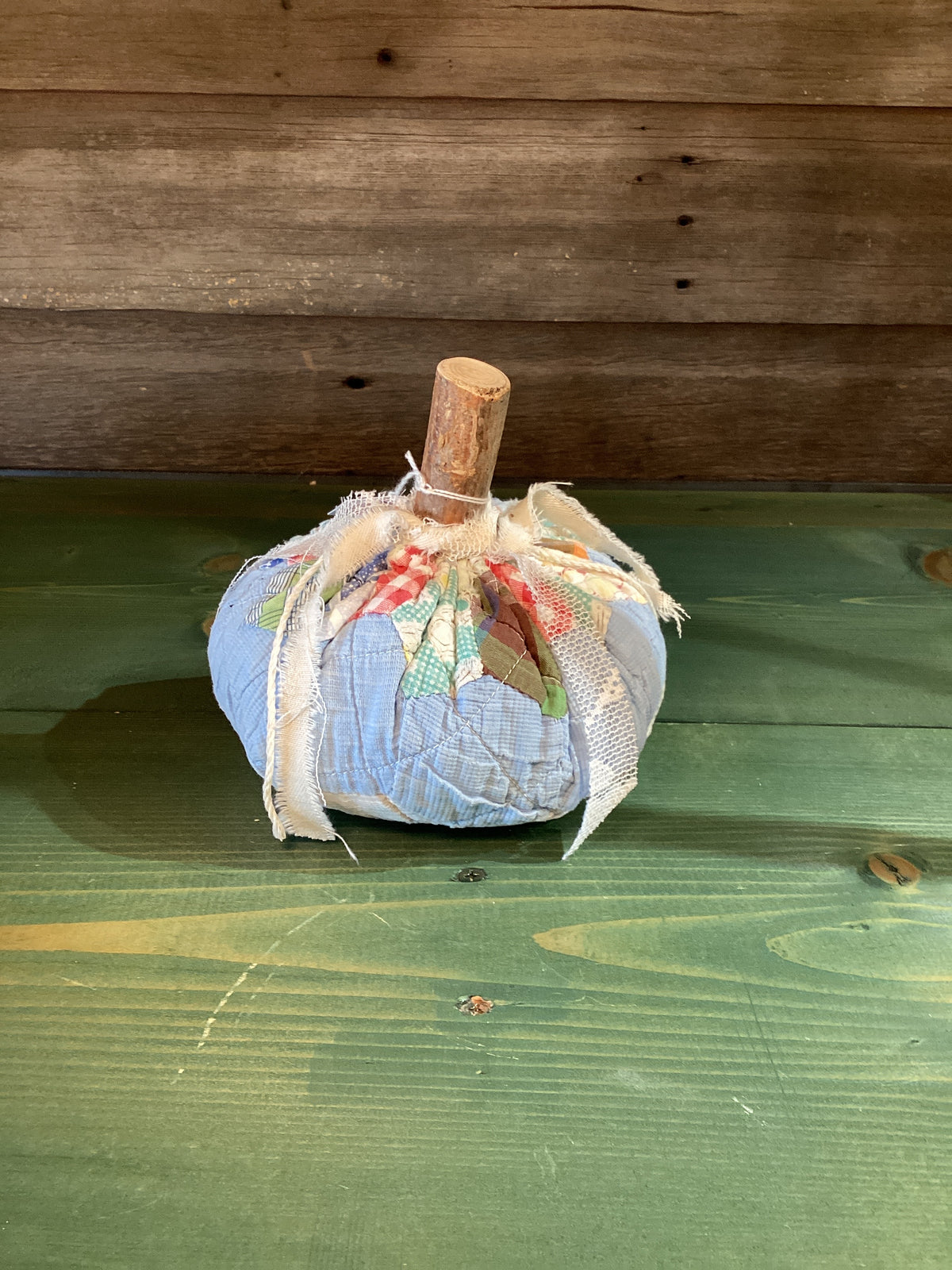 Maude & Maurrine's Handmade Cloth Pumpkin ($15)