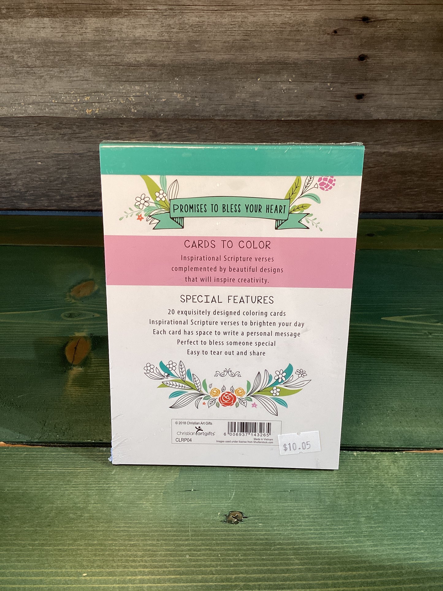 Coloring Cards Promises To Bless Your Heart