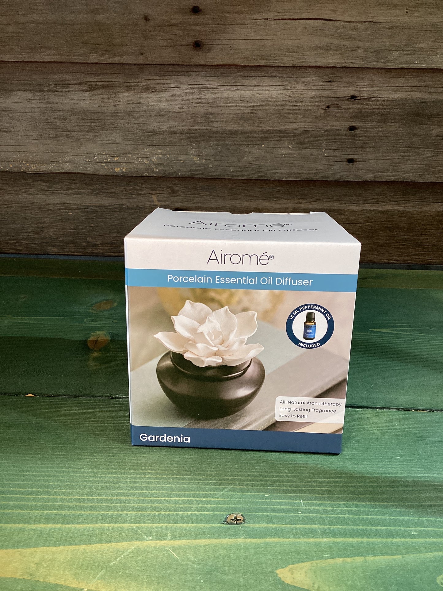 Porcelain Essential Oil Diffuser Gardenia + Peppermint Oil
