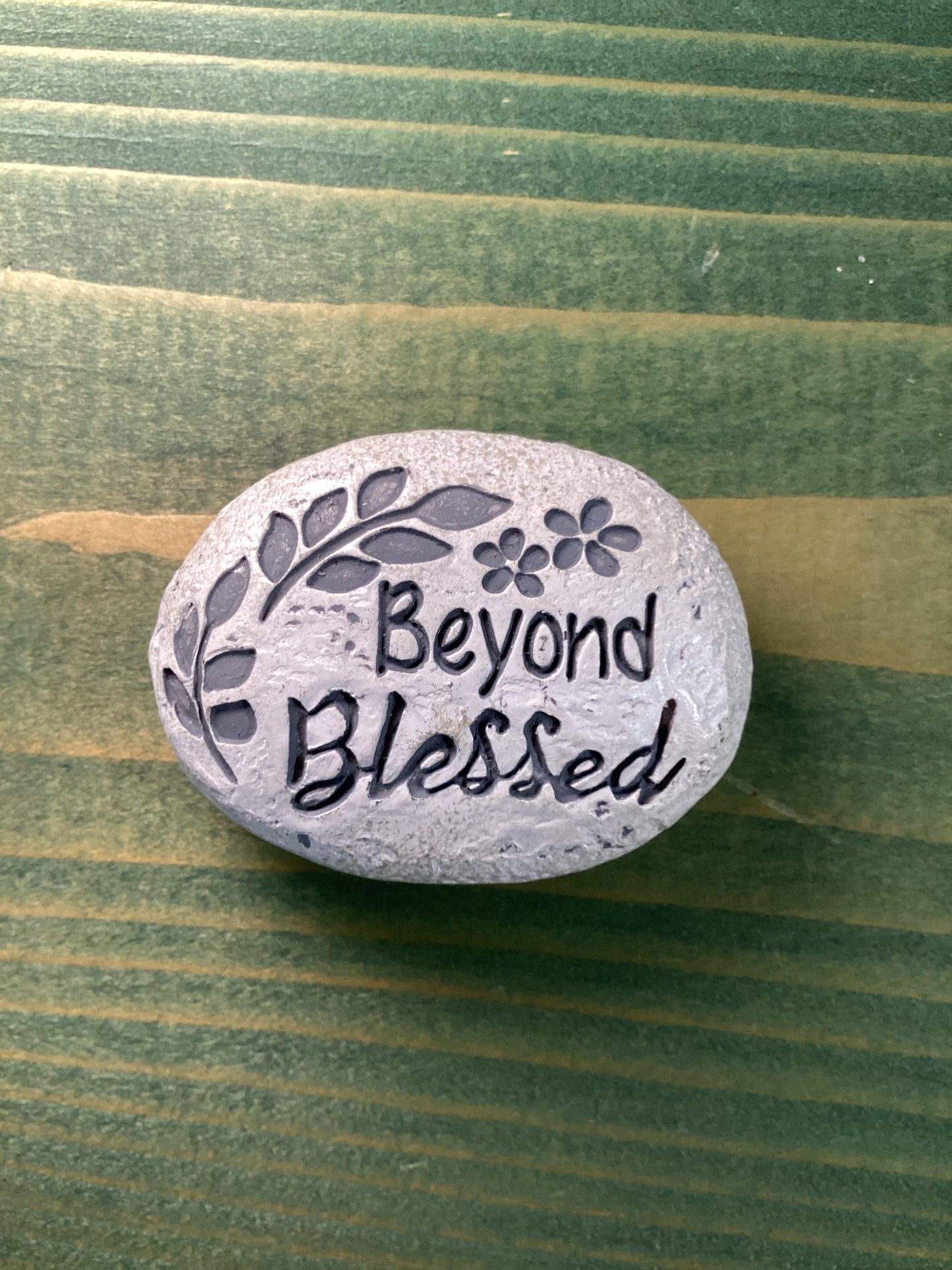 "Live in the Moment" Stone