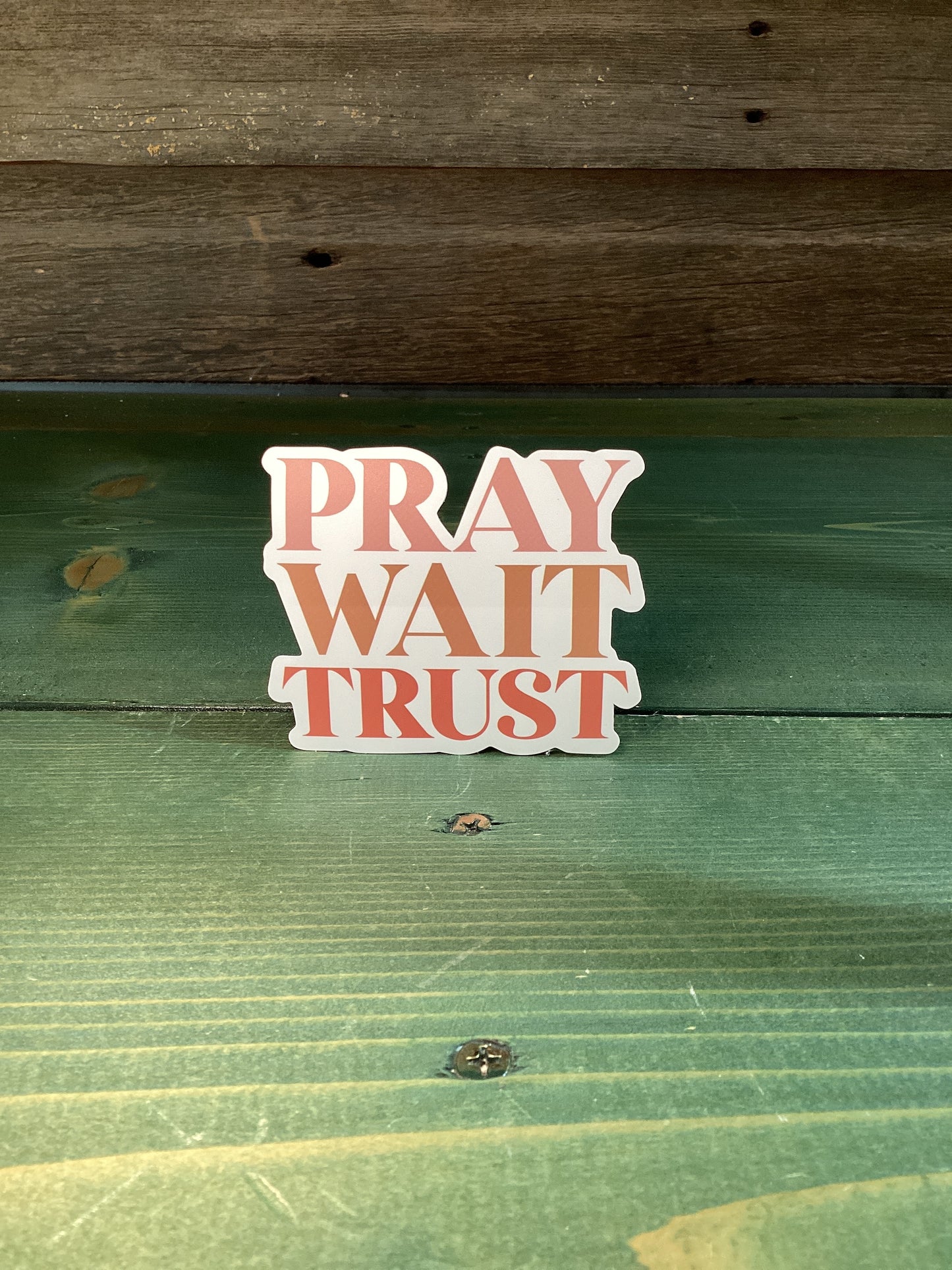 Christian Vinyl Sticker