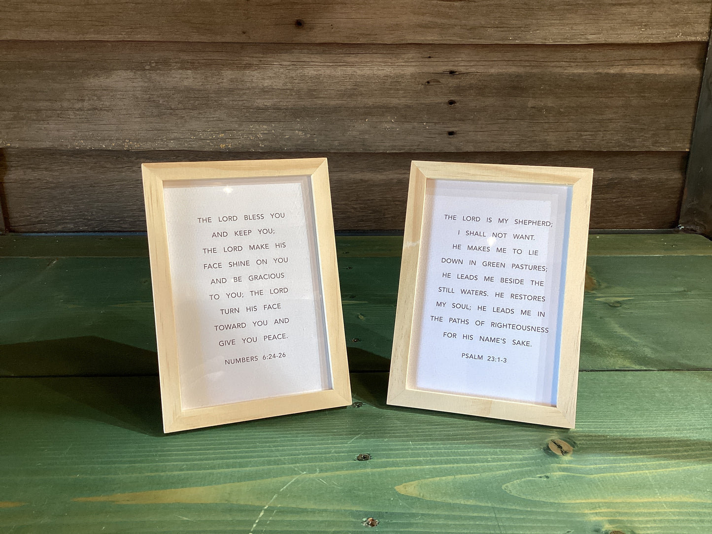 Simple Framed Scripture