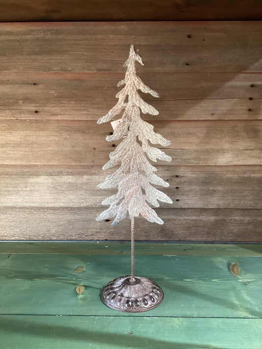 Metal Glitter Tree (sm)