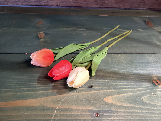 Feel Real Tulip Coral/Peach/Yellow