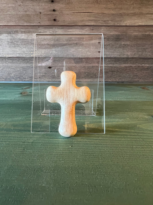 Mini Wood Comfort Cross