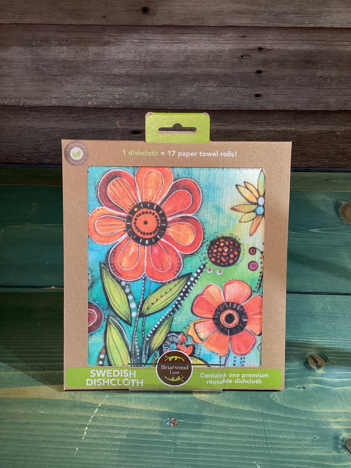 Swedish Dishcloth Colorful Garden