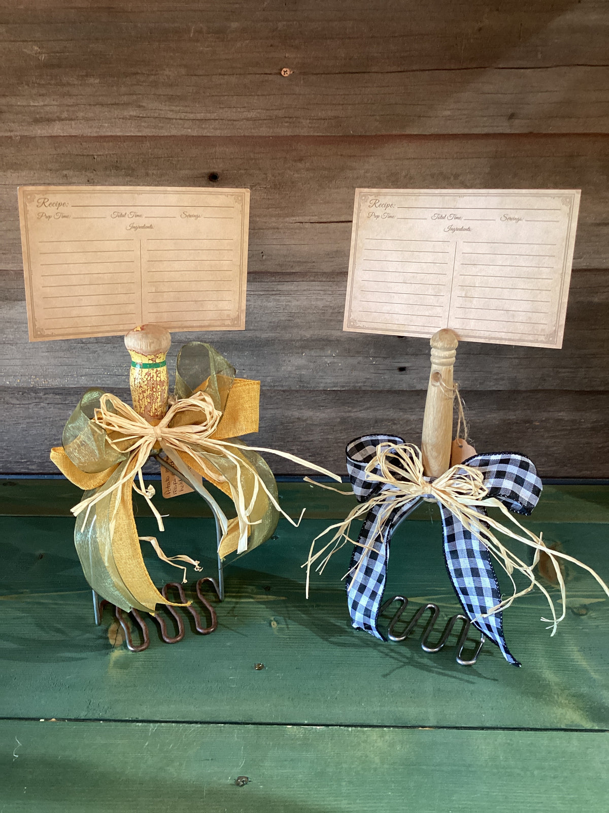 Stephanie’s Potato Masher Recipe Card Holder