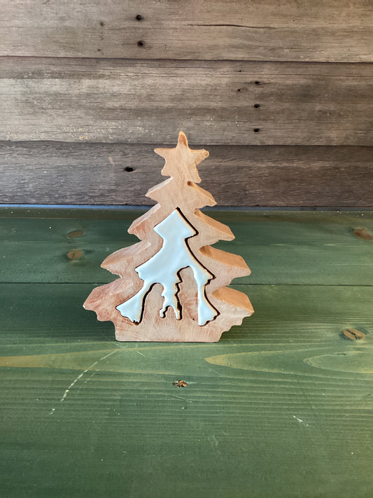 Nativity Tree 3D Puzzle