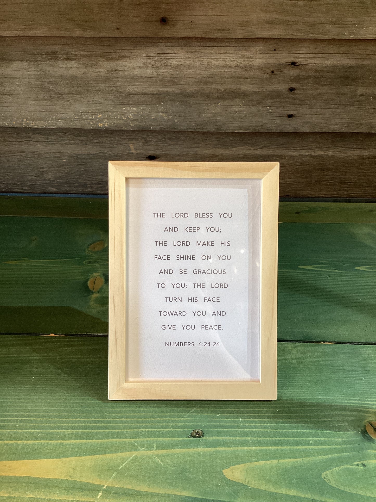 Simple Framed Scripture