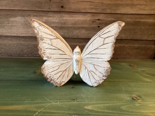 Whitewashed Butterfly (sm)