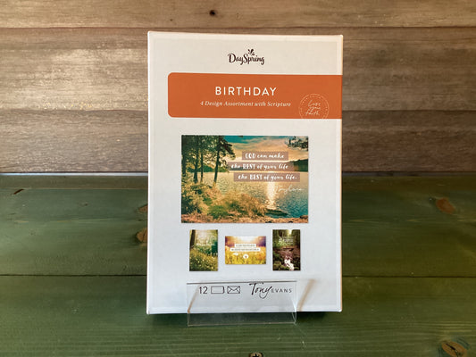 Box Cards Birthday Nature Tony Evans