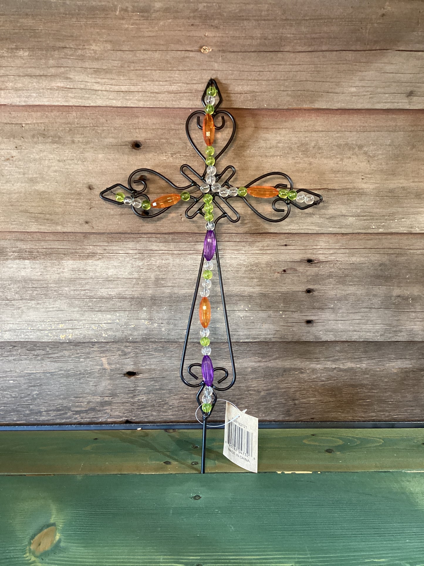 Beaded Cross Pick