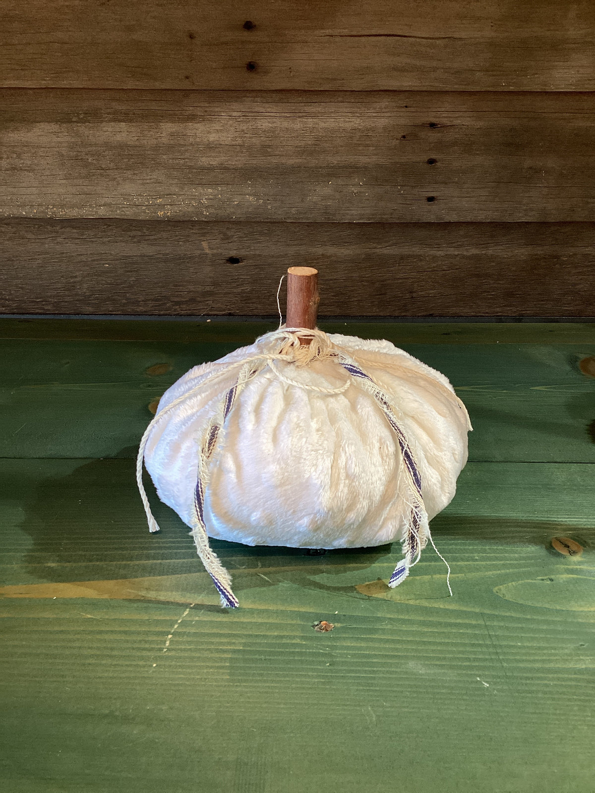 Maude & Maurrine's Handmade Cloth Pumpkin ($8)