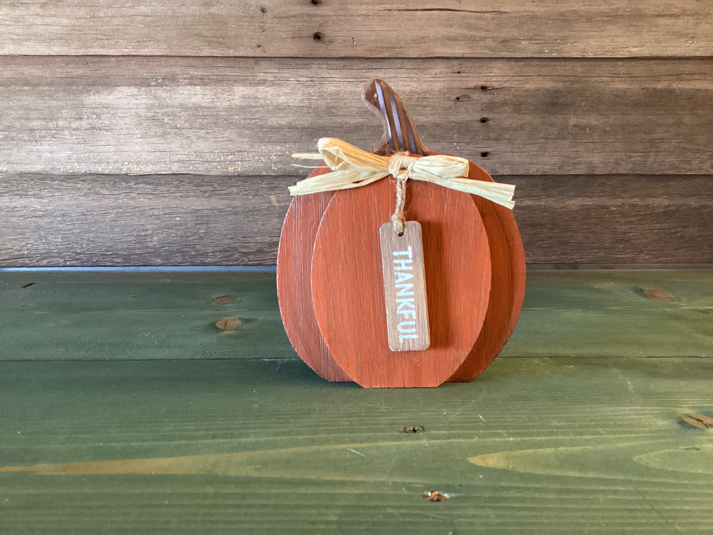 Self Sitter Pumpkin w/ Message Tags