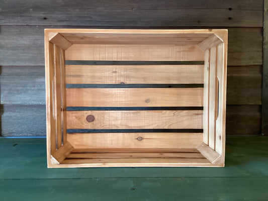 Natural Wood Crate (medium)