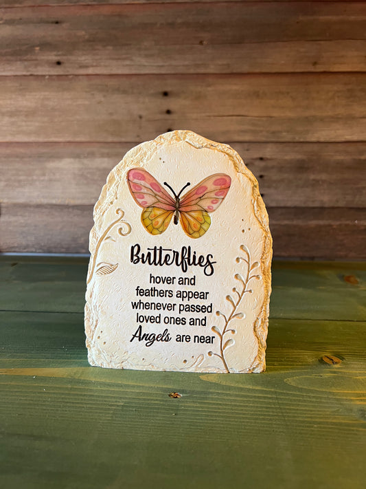 Memorial Butterfly Garden Stone