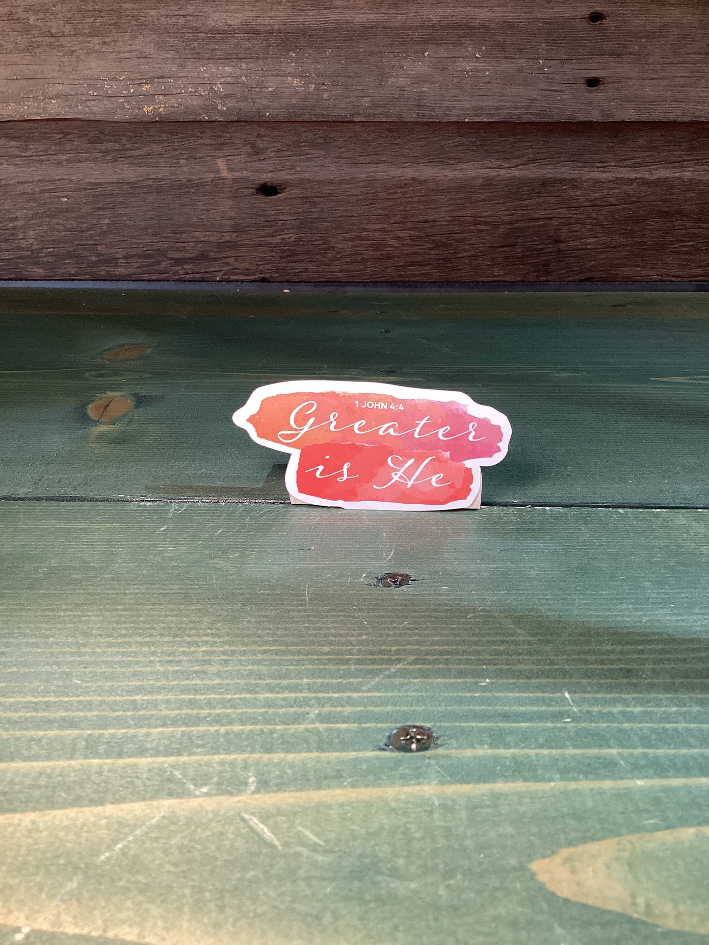 Christian Vinyl Sticker