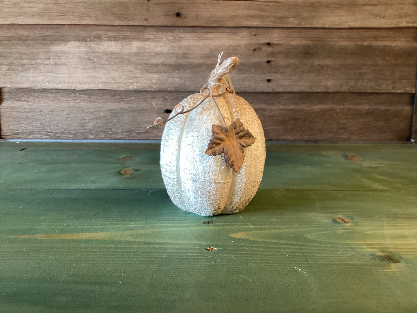 Wood Textured Pumpkin