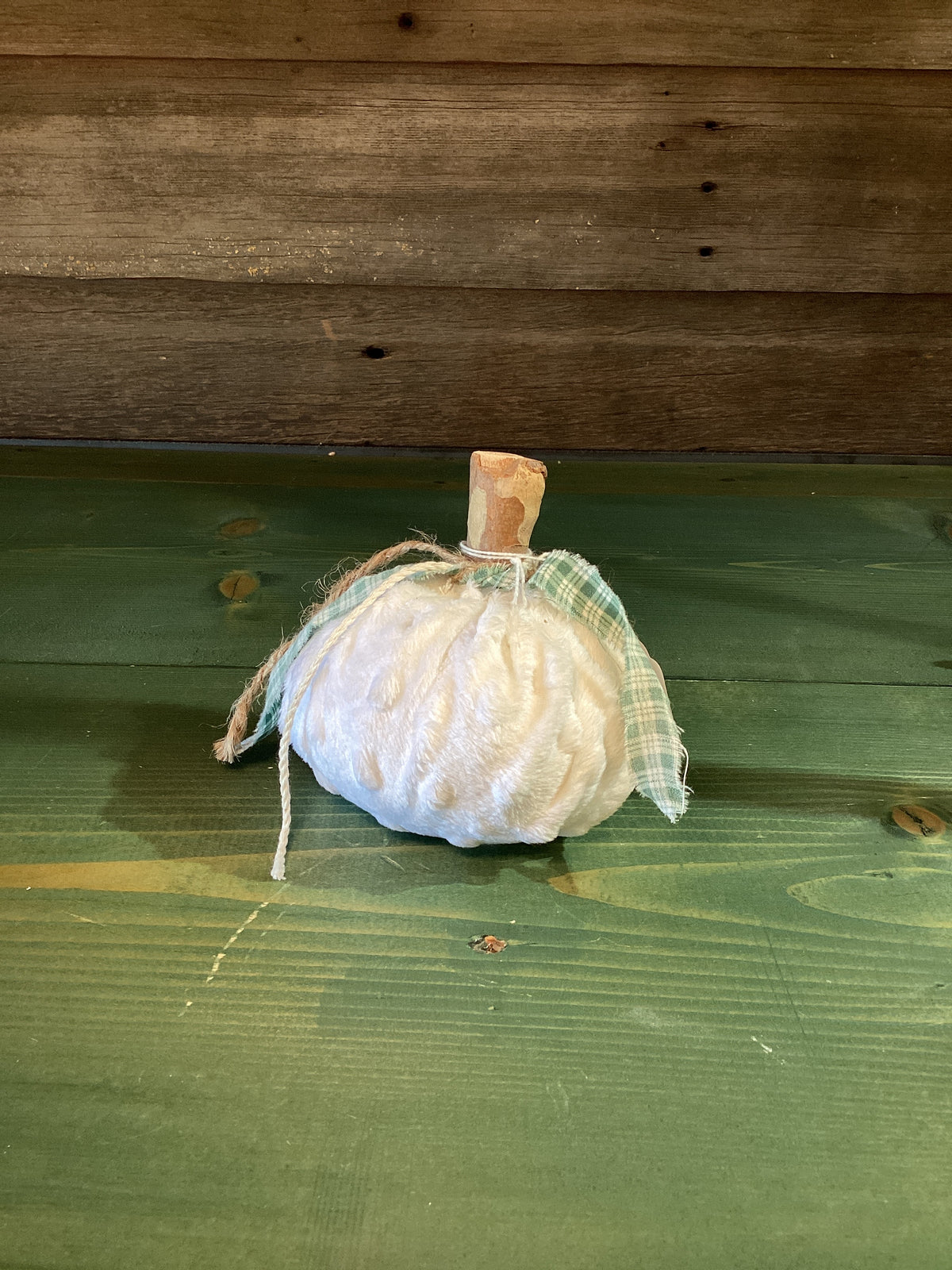 Maude & Maurrine's Handmade Cloth Pumpkin ($5)