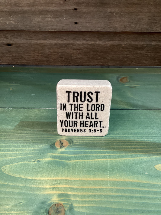 “Trust In The Lord…” Small Block