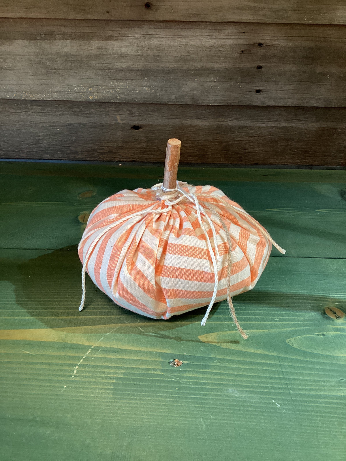 Maude & Maurrine's Handmade Cloth Pumpkin ($8)
