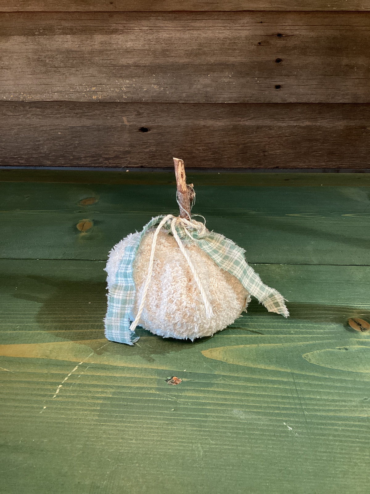 Maude & Maurrine's Handmade Cloth Pumpkin ($5)
