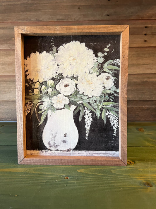 Late Summer Bouquet Plaque