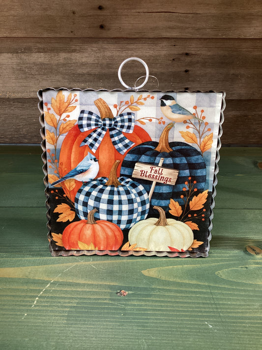 Mini Moment Fall Blessings Pumpkins