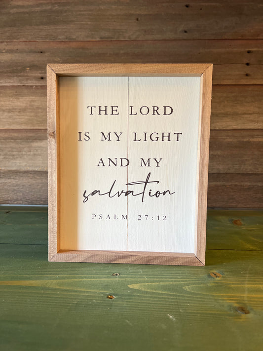 "The Lord Is..." Sign