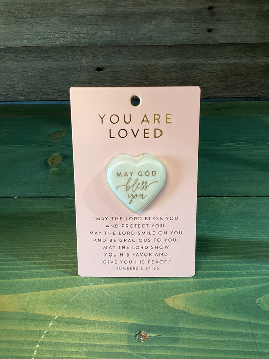 Heart Stone Card You Are Loved