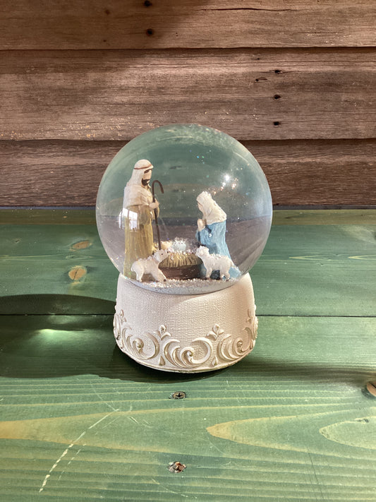 Nativity Snow Globe