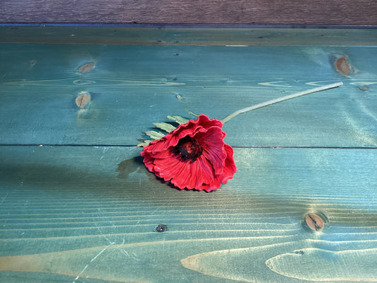 Feel Real Red Poppy