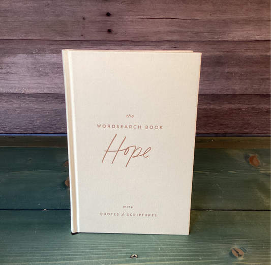 The Wordsearch Book Hope With Quotes Scriptures