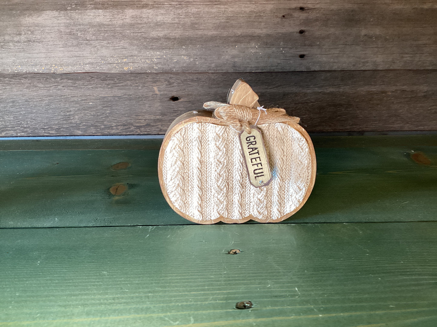 Harvest Pumpkin w/ Tag