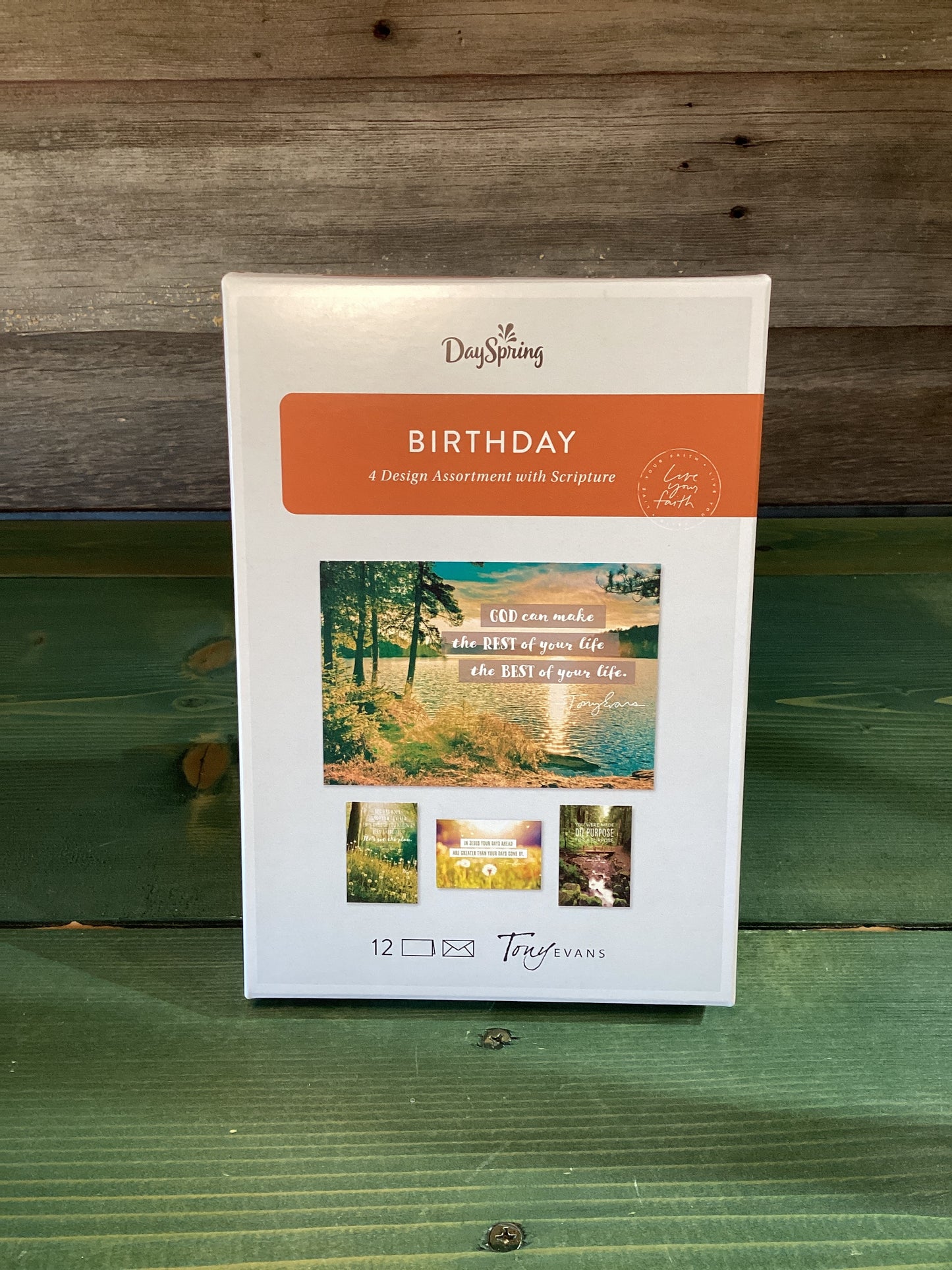 Box Cards Birthday Nature Tony Evans