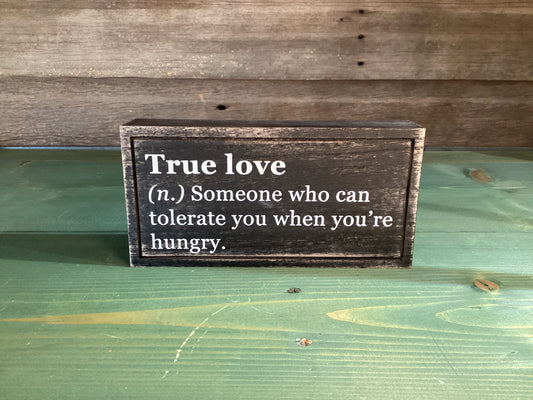 “True Love…” Block