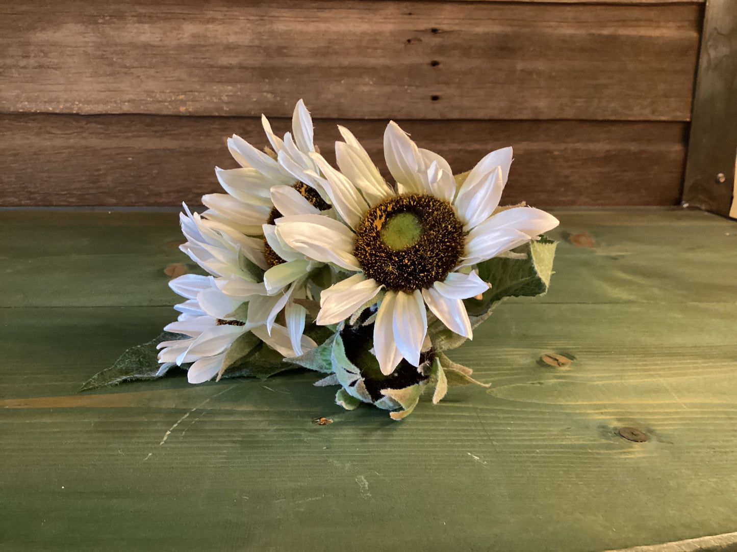 White Sunflower Bouquet