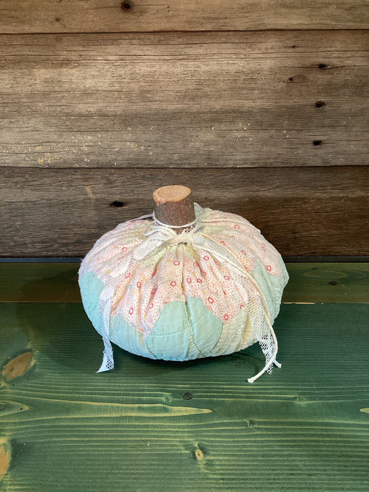 Maude & Maurrine's Handmade Cloth Pumpkin ($20)