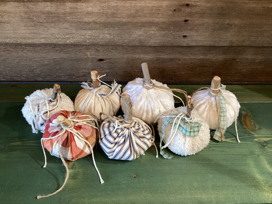 Maude & Maurrine's Handmade Cloth Pumpkin ($5)