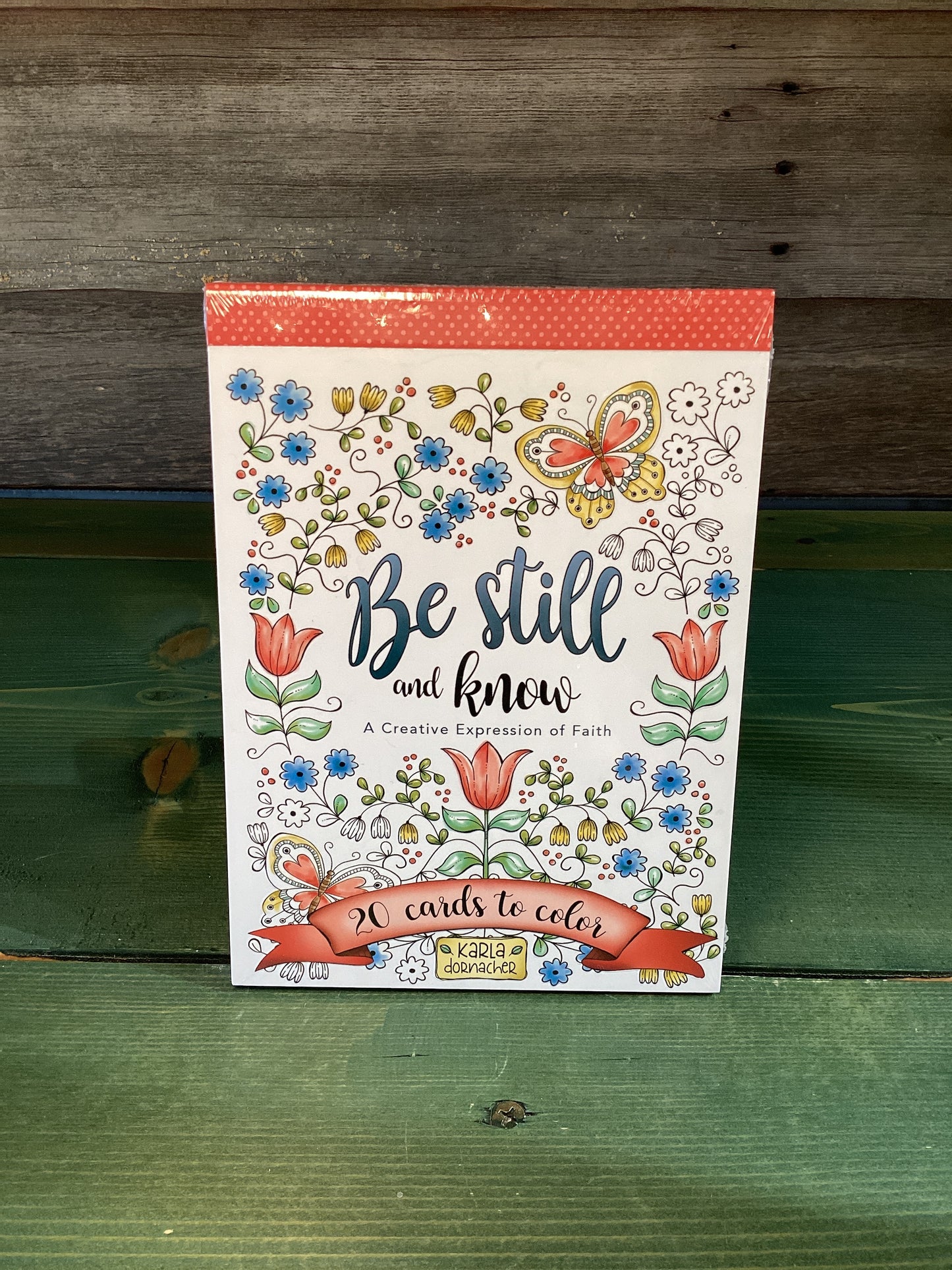 Coloring Cards Be Still and Know