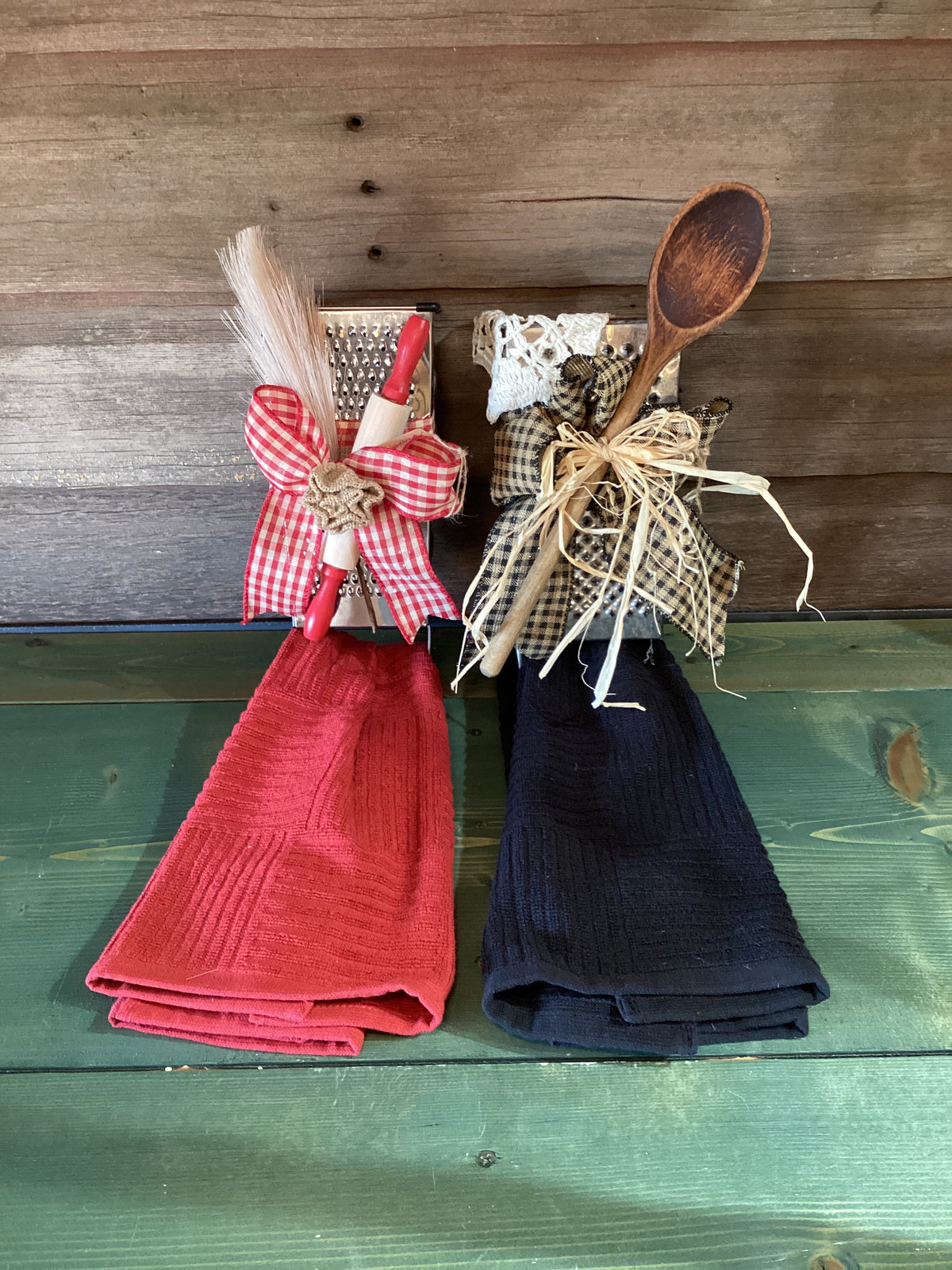 Stephanie’s Cheese Grater Towel Holder