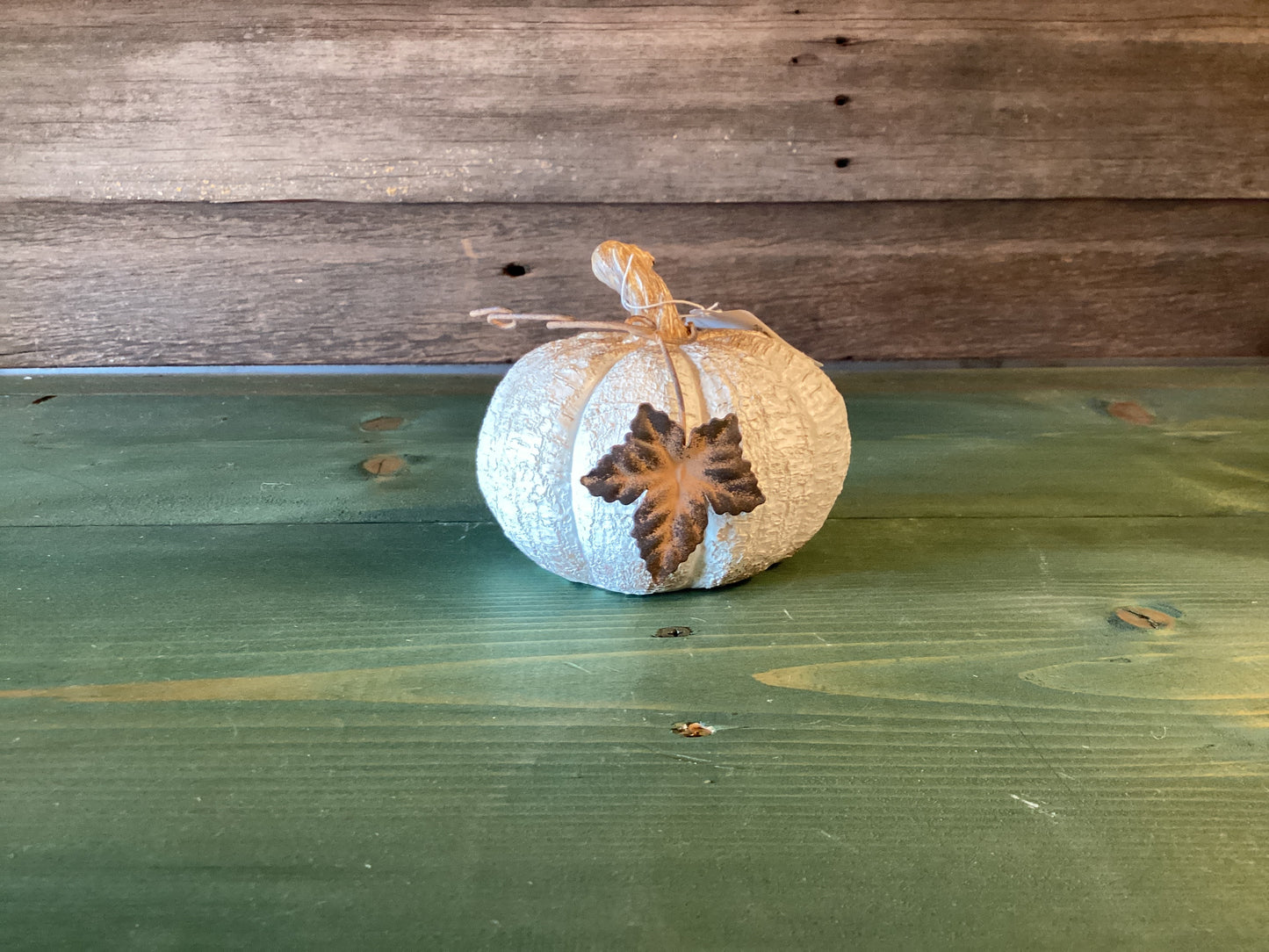 Wood Textured Pumpkin