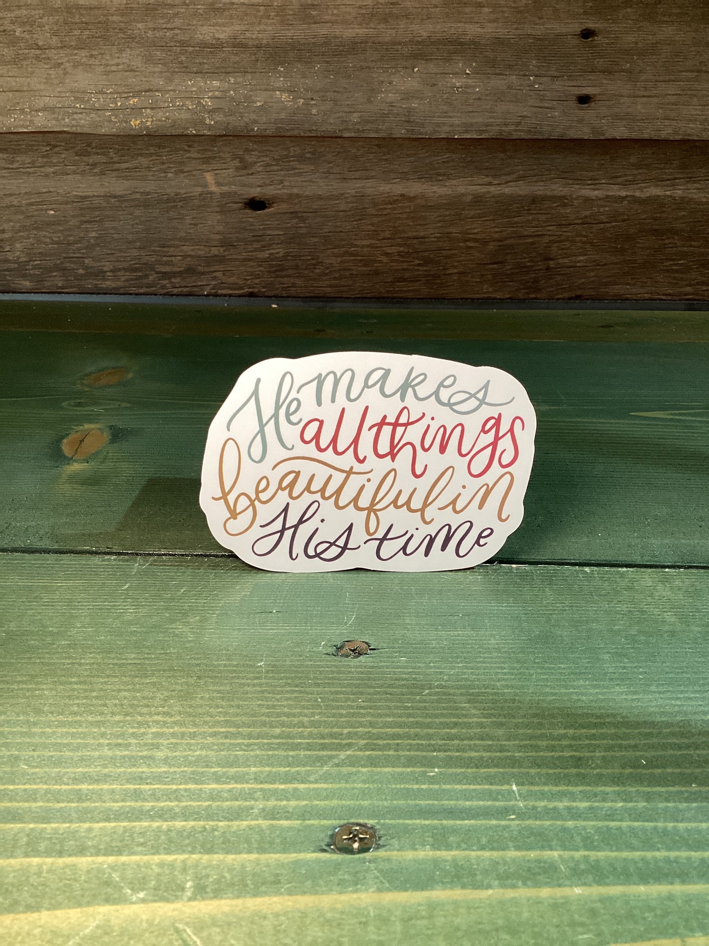 Christian Vinyl Sticker