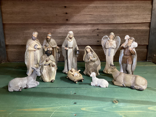 Nativity Set Multi Neutral Colors